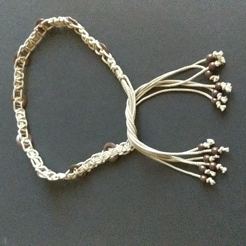 Vintage Talbots braided rope belt